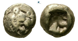 Kings of Lydia. Alyattes 610-560 BC. 
1/12 Stater AV

7 mm, 1,14 g



Nearly Very Fine