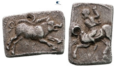 Pamphylia. Aspendos circa 410-375 BC. 
Drachm AR, cutted to a square

19 mm, 3,14 g



Nearly Very Fine