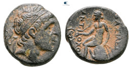 Seleukid Kingdom. Antioch on the Orontes. Antiochos I Soter 281-261 BC. 
Bronze Æ

15 mm, 3,64 g



Very Fine