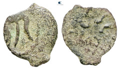 Judaea. Jerusalem. Herodians. Herod I (the Great) 40-4 BC. 
Prutah Æ

15 mm, 1,12 g



Fine
