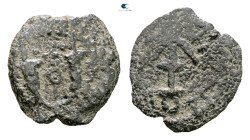 Judaea. Jerusalem. Herodians. Herod I (the Great) 40-4 BC. 
Prutah Æ

14 mm, 1,04 g



Fine