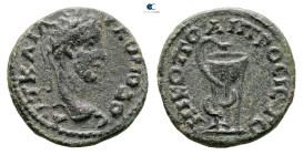 Moesia Inferior. Nikopolis ad Istrum. Commodus AD 180-192. 
Bronze Æ

15 mm, 2,39 g



Nearly Very Fine