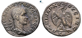 Seleucis and Pieria. Antioch. Trebonianus Gallus AD 251-253. 
Billon-Tetradrachm

25 mm, 10,20 g



Very Fine
