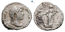 Hadrian AD 117-138. Rome
Denarius AR

18 mm, 3,29 g



Nearly Very Fine