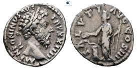 Marcus Aurelius AD 161-180. Rome
Denarius AR

19 mm, 3,33 g



Very Fine