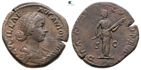 Lucilla AD 164-182. Rome
Sestertius Æ

31 mm, 22,13 g

Very Fine