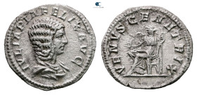 Julia Domna. Augusta AD 193-217. Rome
Denarius AR

19 mm, 2,58 g



Very Fine