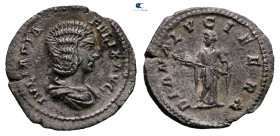 Julia Domna. Augusta AD 193-217. Rome
Denarius AR

20 mm, 2,13 g



Very Fine
