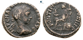 Severus Alexander AD 222-235. Rome
Fourreé Denarius Æ

18 mm, 2,65 g



Very Fine