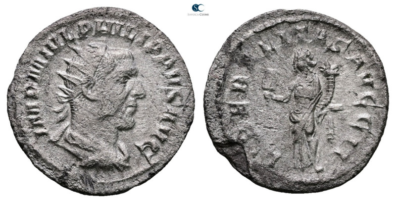 Philip I Arab AD 244-249. Rome
Antoninianus AR

22 mm, 3,60 g



Nearly V...