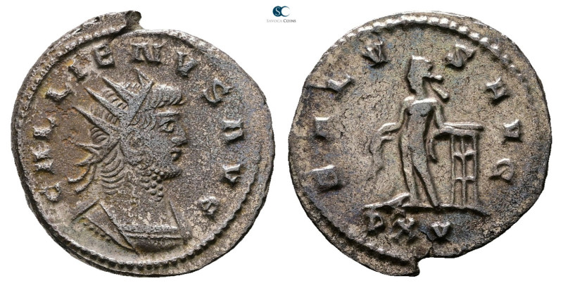 Gallienus AD 253-268. Antioch
Billon Antoninianus

21 mm, 3,69 g



Very ...