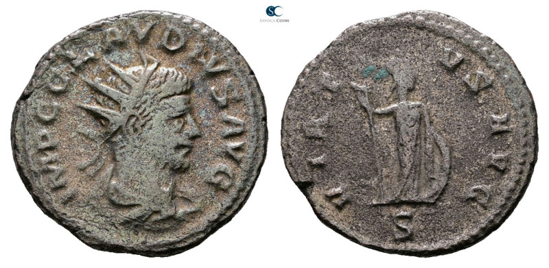 Claudius II (Gothicus) AD 268-270. Antioch
Billon Antoninianus

21 mm, 4,05 g...