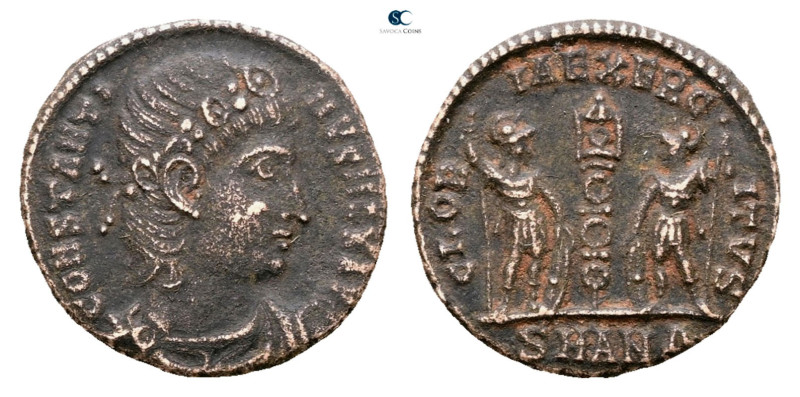 Constantine I the Great AD 306-337. Antioch
Follis Æ

15 mm, 1,61 g



Ve...