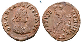 Arcadius AD 383-408. Alexandria
Follis Æ

22 mm, 4,32 g



Very Fine