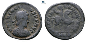 Arcadius AD 383-408. Cyzicus
Follis Æ

16 mm, 2,02 g



Nearly Very Fine
