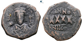 Phocas AD 602-610. Nikomedia
Follis or 40 Nummi Æ

29 mm, 10,40 g



Good Fine