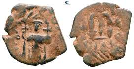 Constans II AD 641-668. Constantinople
Follis or 40 Nummi Æ

24 mm, 4,00 g



Good Fine