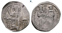 Andronicus II Palaeologus, with Michael IX AD 1282-1328. Constantinople
Basilikon AR

21 mm, 2,00 g



Very Fine