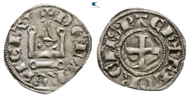 Principality of Achaea. Florent AD 1289-1297. 
Denier Tournois BI

19 mm, 0,77 g



Very Fine