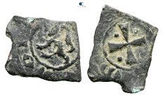 Crusaders. Lusignan Kingdom of Cyprus. James II AD 1460-1473. 
Follis Æ

16 mm, 0,87 g



Nearly Very Fine