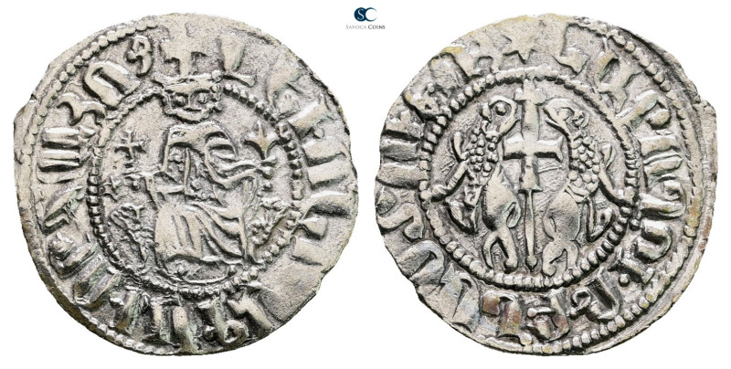 Cilician Armenia. Sis. Levon I AD 1198-1219. 
Tram AR

22 mm, 2,66 g



V...