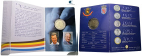 Belgium. AD 2005. only 20.000
2 Euro

 mm, 8,5 g



Mint State in Folder