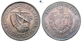 Cuba. AD 1981. Sailing Ship Santa Maria
5 Pesos

 mm, 12 g



Mint State