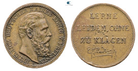 Germany. AD 1888. 
Medal

 mm, 2,53 g



as pictured