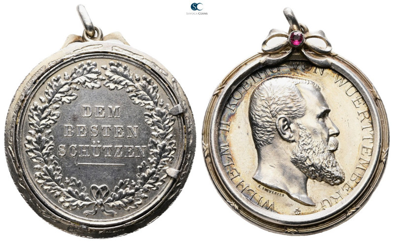 Germany. AD 1910. Dem besten Schützen
Medal

 mm, 24,68 g



as pictured