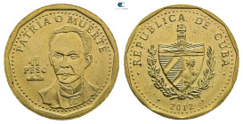 Germany. AD 2012. 
1 Peso

 mm, 5,36 g



Mint State