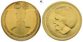 Netherlands. AD 2002. Royal Wedding
10 Euro

 mm, 17,8 g



gilded, uncirculated