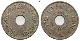 Palestine. AD 1934. 
10 Mils

26 mm, 6,25 g



Very Fine