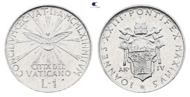 Papal States (Vatican). AD 1962. 
1 Lira

 mm, 0,63 g



Mint State