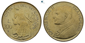Papal States (Vatican). AD 1979. 
200 Lire

 mm, 5 g



Mint State