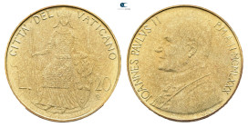 Papal States (Vatican). AD 1980. 
20 Lire

 mm, 3,6 g



Mint State