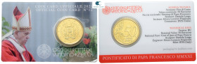 Vatikan. AD 2021. Coincard No 12
50 Cent

 mm, g



Uncirculated