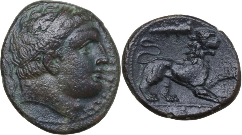 Sicily. Syracuse. Fourth democracy (c. 289-287 BC). AE Litra, c. 289-287 BC. Obv...