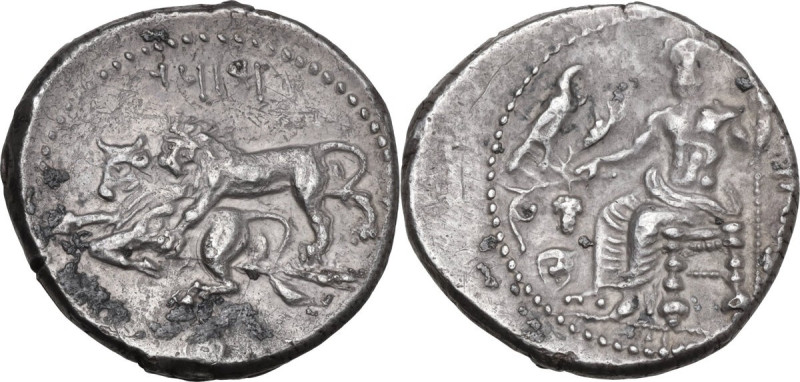 Greek Asia. Cilicia, Tarsos. Mazaios, Satrap (361-334 BC). AR Stater. Obv. 'BALT...