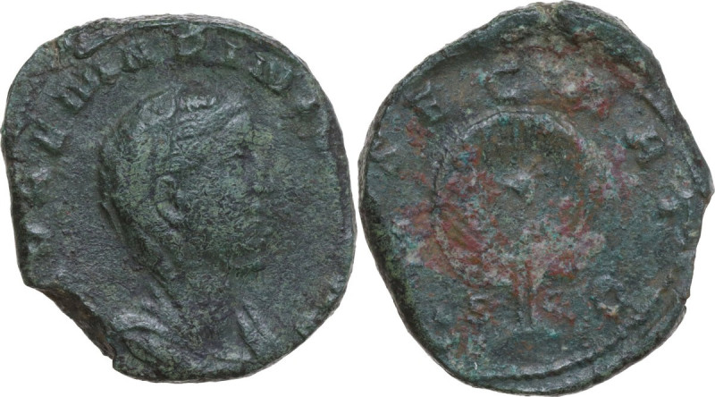 Mariniana, wife of Valerian I (died before 253 AD). AE Sestertius, Rome mint, 25...