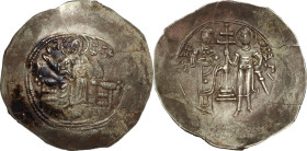 John II Comnenus (1118-1143). EL Aspron Trachy Nomisma. Third coinage. Constantinople mint. Struck 1122-circa 1143. Obv. IC - XC. Christ Pantokrator e...