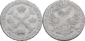 Austrian Netherlands. Maria Theresa (1740-1780). AR Kronentaler 1767, Brussels mint. Dav. 1282. AR. 29.25 g. 40.00 mm. BB.
