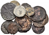 Lote de 11 bronces del Imperio Romano diferentes valores y emperadores. A EXAMINAR. BC/MBC-. Est...60,00.