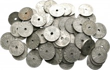 España. Lote de 74 piezas de 25 céntimos 1937 (cal-123). A EXAMINAR. MBC-/EBC. Est...40,00.