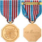 United States Coast Guard Medal 1939 Bronze 31 mm.; With original ribbon; Condition-I; (KW1028)