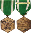 United States Navy & Marine Corps Commendation Medal 1939 Bronze 35 mm.; With original ribbon; Condition-I; (KW1029)