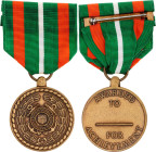 United States Coast Guard Achievement Medal 1963 Bronze 32 mm.; With original ribbon; Condition-I; (KW1033)