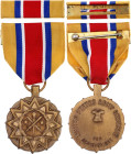 United States Army Reserve Components Achievement Medal 1971 Bronze 32 mm.; With original ribbon and bar; Condition-I; (KW1018)