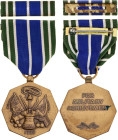 United States Army Achievement Medal 1981 Bronze 38 mm.; With original ribbon and bar; Condition-I; (KW1048)