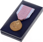 Japan 2600th National Anniversary Commemorative Medal 1940 Barac# 29, Bronze 30 mm.; With original ribbon; in original box and bag; Condition-I