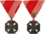 Austria Karl Troop Cross 1916 Barac# 359, WM 36mm; 13,37g.; With original ribbon; original name: Karl Truppen Kreuz; Condition-I; (KW1294)